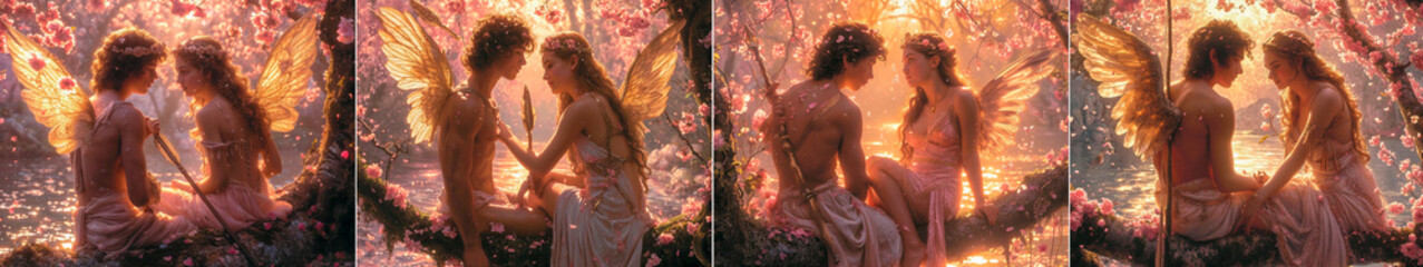 Experience the mythical love story of Aphrodite and Cupid. Enjoy the enchanting aromas of jasmine...