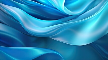 Obraz premium blue silk background