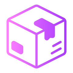 box gradient icon