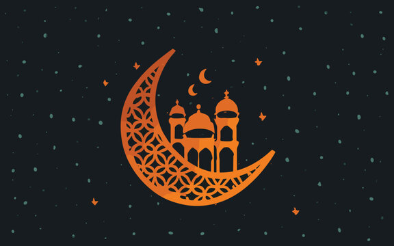 Creative Crescents: Hand-Drawn Ramadan Kareem Bliss