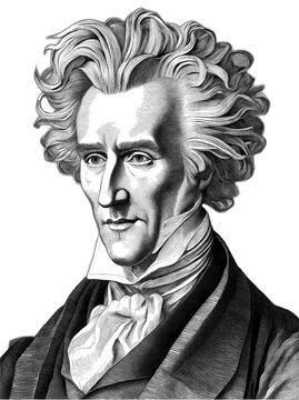 S&oslash;ren Kierkegaard portrait, generative AI