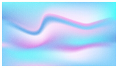 Grainy texture holographic gradient background
