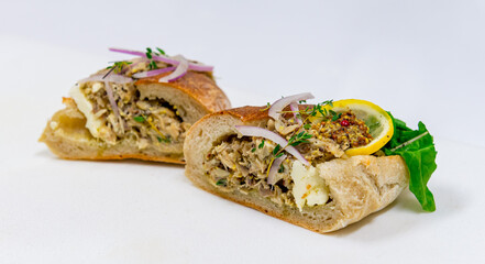 おいしそうなサンドイッチ,サバサンド,さばサンド