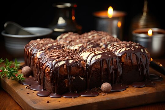 Distant friends share virtual sweetness: brownies as a gift online., generative IA