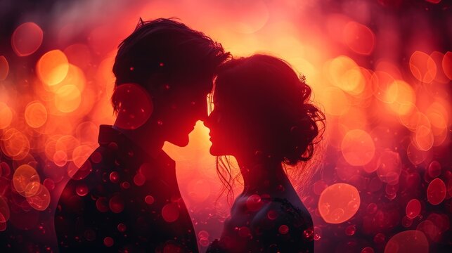 Romantic picture for valentine's day, valentine's day celebration