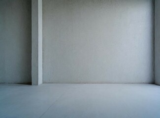 Grey concrete empty room with copy space background