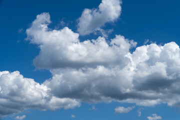 Clouds in a blue sky
