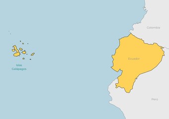 Islas Galápagos en Ecuador © Stockchi