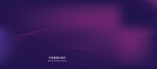 Abstract digital technology futuristic blue pink background.