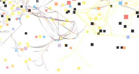 technology with polygonal shapes on dark blue background. Design digital technology