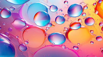 abstract background with bubbles