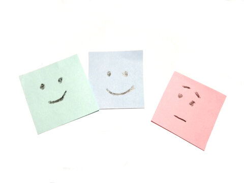 Notes togetherness concept: Third wheel