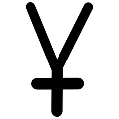 Yuan icon currency 