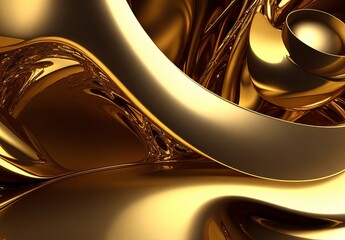 4K, gold texture, golden background, luxury backdrop, abstract design, 3D rend er, 3D illustration, fashion wallpaper, gold abstract pattern.
