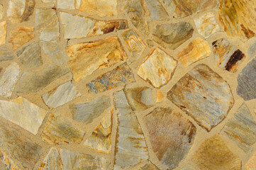 paving slabs made of real stone as a background 1