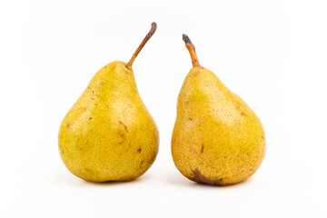 Pears isolated on white background