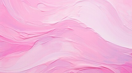 The background of the acrylic painting is textured in a pink abstract style of creative art.