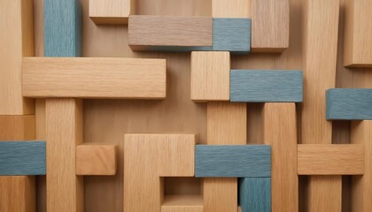 wooden blocks background