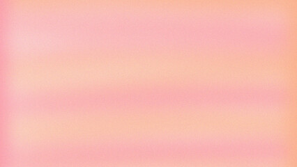 Abstract orange and pink gradient blurred grainy textured background