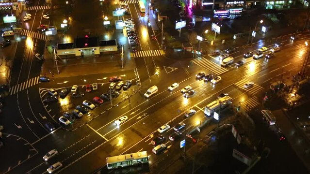 intersection of Sokolnicheskaya Square and Rusakovskaya street.