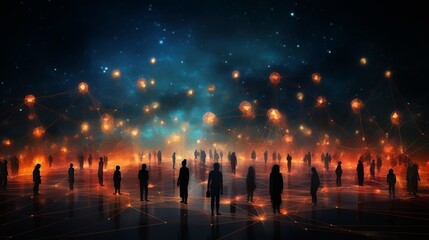 Obraz premium Digital Market Pulse: Analyzing the Future of Finance