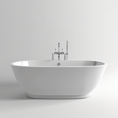 Bath isolated on a white background