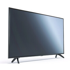 Television isolated on a white background