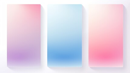 Colorful Blurred Gradient Background for Business Technology Poster AI Generated