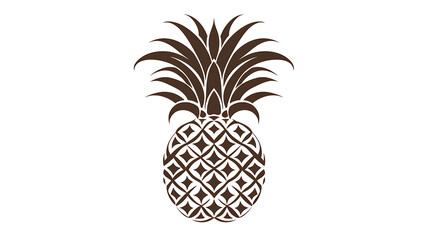 Obraz premium Elegant Art Deco Pineapple