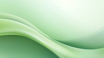 Minimalistic Clean Soft Light Green Background AI Generated