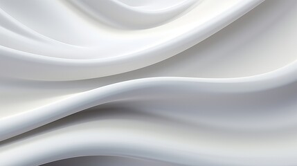 Obraz premium The movement of white swirls is smooth and flowing