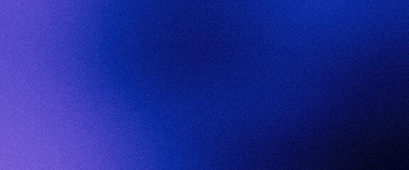 Ultrawide blue lilac azure purple dark abstract gradient grainy premium background. Perfect for design, banner, wallpaper, template, art, creative projects, desktop. Exclusive quality, vintage style