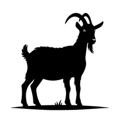 Bearded Goat Vector Logo Art