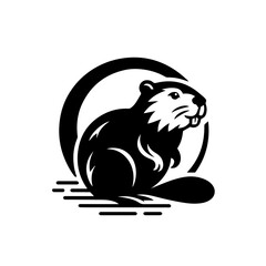 Beaver Vector Logo Art