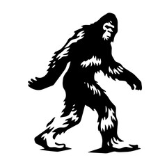 Bigfoot Vector Logo Art - obrazy, fototapety, plakaty