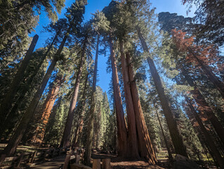 Sequoia National Park California Trees