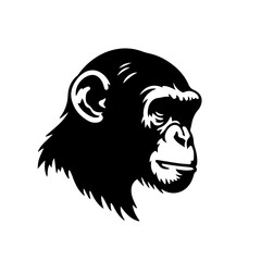 Chimp Vector Logo Art