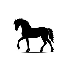 Obraz na płótnie Canvas Horse Vector Logo Art