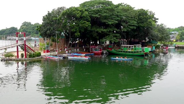 Part of the tourist spot next to Kaptai Lake in Rangamati district of Chittagong, Bangladesh.