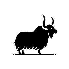 Yak Vector Logo Art