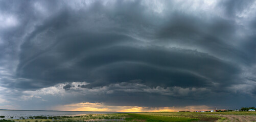 Fototapeta premium Storm Clouds Canada
