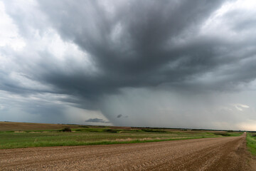 Fototapeta premium Storm Clouds Canada