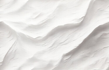 Obraz premium white background, white rough filler plaster façade wall , Wrinkled white realistic paper texture , Website, application, games template. Computer, laptop wallpaper. Design for landing 