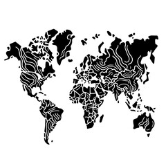 Map Vector Logo Art