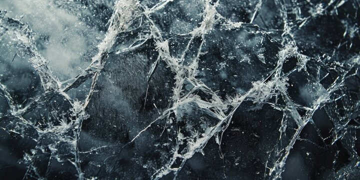 A detailed view of a black marble surface. Perfect for adding a sleek and sophisticated touch to any design project