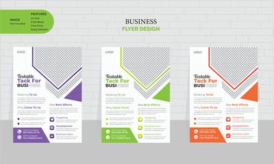 Creative business flyer design
