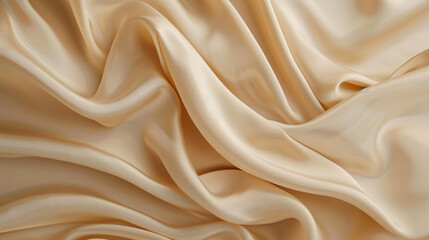 Obraz premium Smooth Soft Fabric. Fancy Shiny and silky fabrics. Trend colors and fabrics of 2024. Gray, white, beige, dark, cream fabrics and backgrounds. backgrounds for websites.