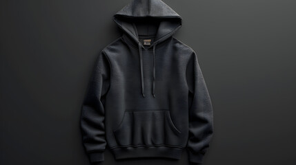 Fashionable: Blank Hoodie, Sweater, Top View, 