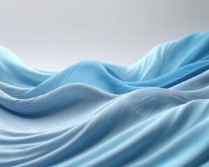 Obraz premium Elegant Fabric Waves Texture