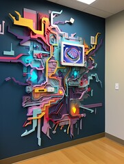 Tech Wall Art: Immersive Augmented Reality Interactions